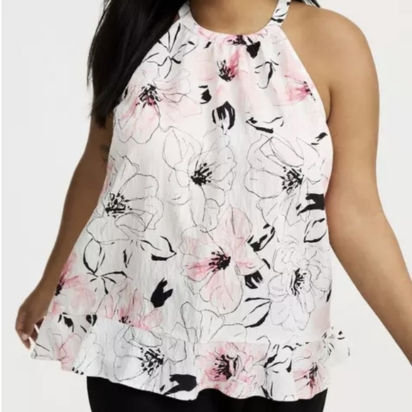 torrid Tops - Torrid goddess Neck Tier Top